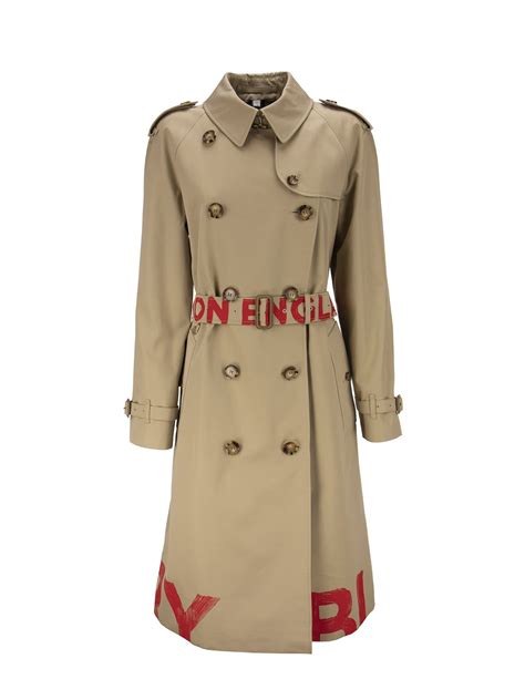 Burberry trench logo